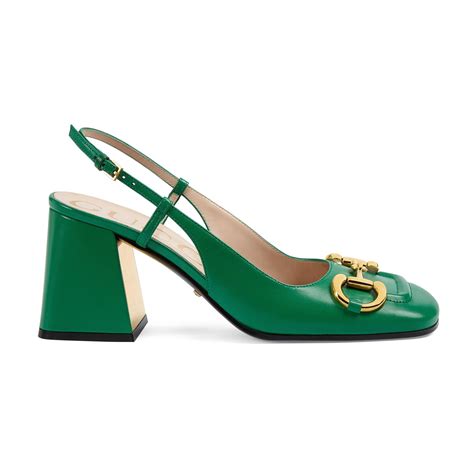 gucci green horsebit shoes|gucci horsebit detail shoes.